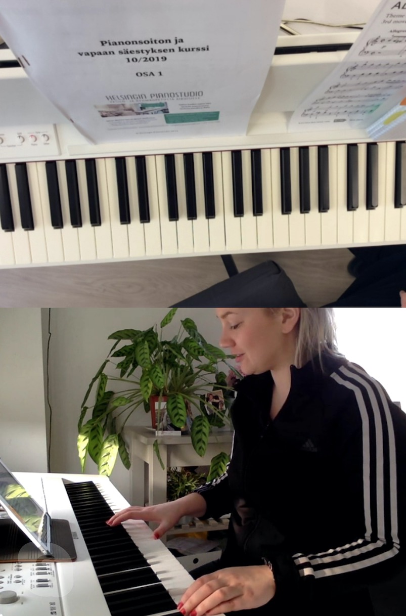 Pianokurssi 2 + 2x 45min. pianotunnit