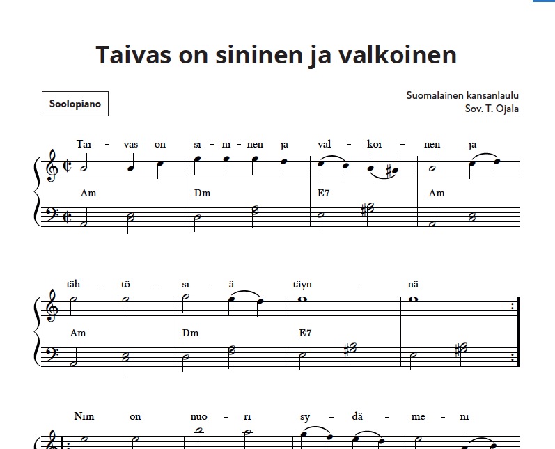 Pianosuosikit - helppoja pianokappaleita kaikille - Image 7