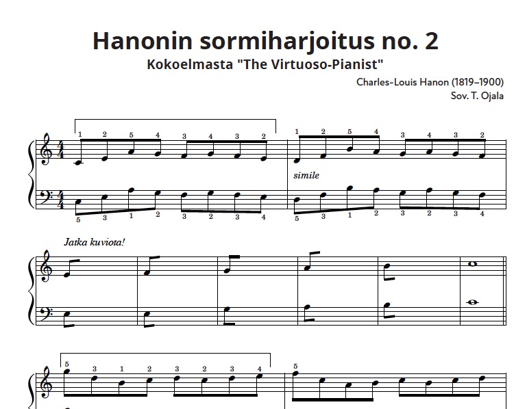 Pianosuosikit - helppoja pianokappaleita kaikille - Image 10